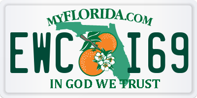 FL license plate EWCI69