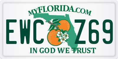 FL license plate EWCZ69