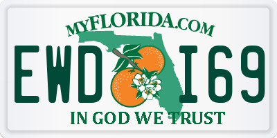 FL license plate EWDI69