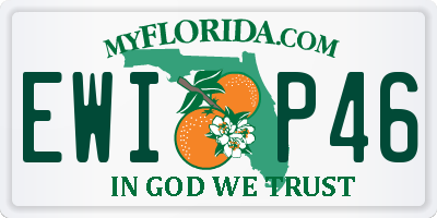 FL license plate EWIP46