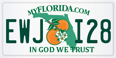 FL license plate EWJI28