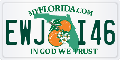 FL license plate EWJI46