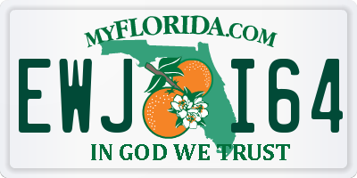 FL license plate EWJI64