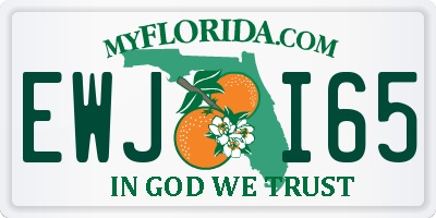 FL license plate EWJI65