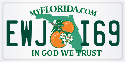 FL license plate EWJI69