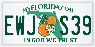 FL license plate EWJS39