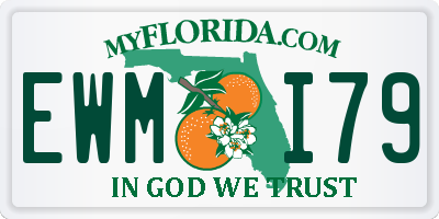 FL license plate EWMI79