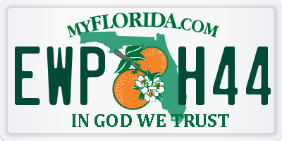 FL license plate EWPH44