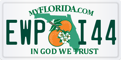 FL license plate EWPI44