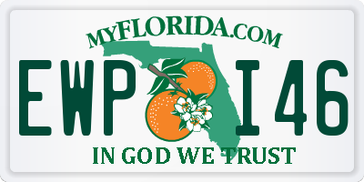 FL license plate EWPI46