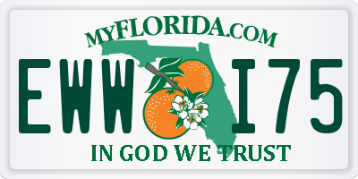 FL license plate EWWI75