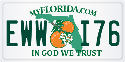 FL license plate EWWI76
