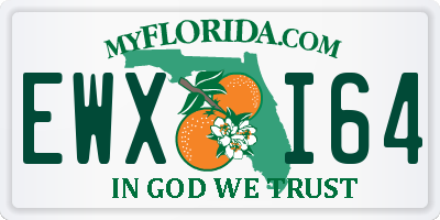 FL license plate EWXI64