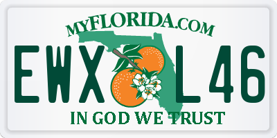 FL license plate EWXL46