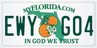 FL license plate EWYG04