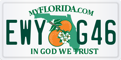 FL license plate EWYG46