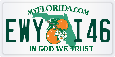 FL license plate EWYI46