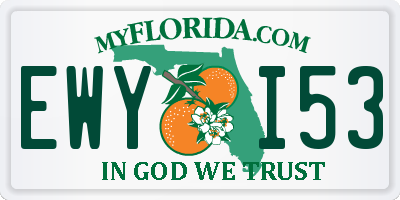 FL license plate EWYI53