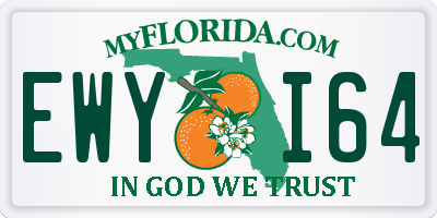 FL license plate EWYI64
