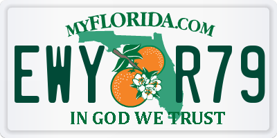 FL license plate EWYR79