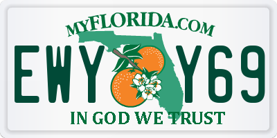 FL license plate EWYY69