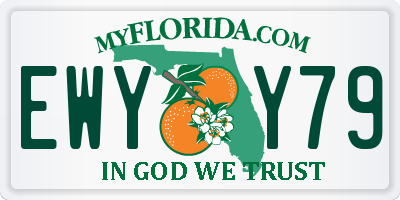 FL license plate EWYY79