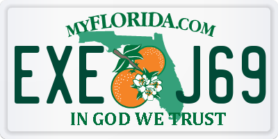 FL license plate EXEJ69