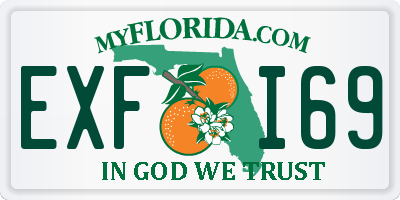FL license plate EXFI69