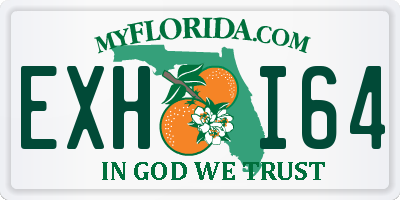 FL license plate EXHI64