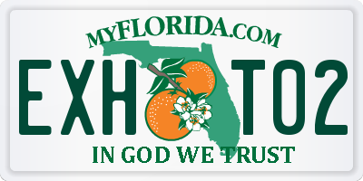 FL license plate EXHT02