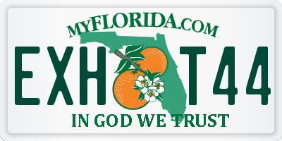 FL license plate EXHT44