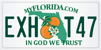 FL license plate EXHT47