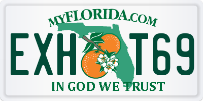 FL license plate EXHT69