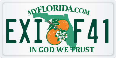 FL license plate EXIF41