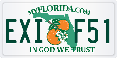 FL license plate EXIF51