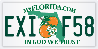 FL license plate EXIF58