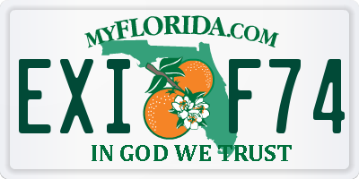 FL license plate EXIF74