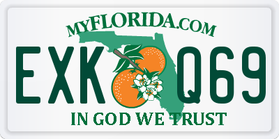 FL license plate EXKQ69