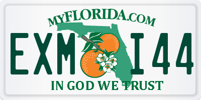 FL license plate EXMI44