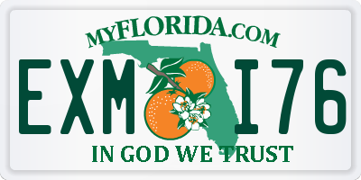 FL license plate EXMI76