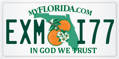 FL license plate EXMI77