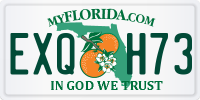 FL license plate EXQH73
