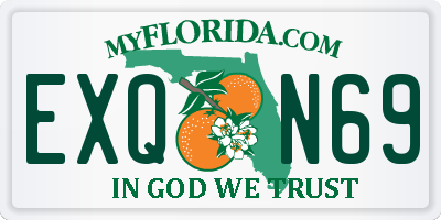 FL license plate EXQN69