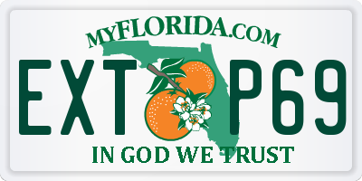 FL license plate EXTP69