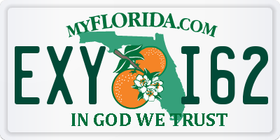 FL license plate EXYI62