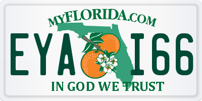 FL license plate EYAI66