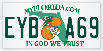 FL license plate EYBA69