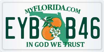 FL license plate EYBB46