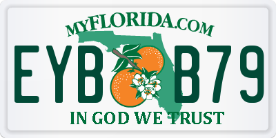 FL license plate EYBB79