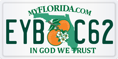 FL license plate EYBC62